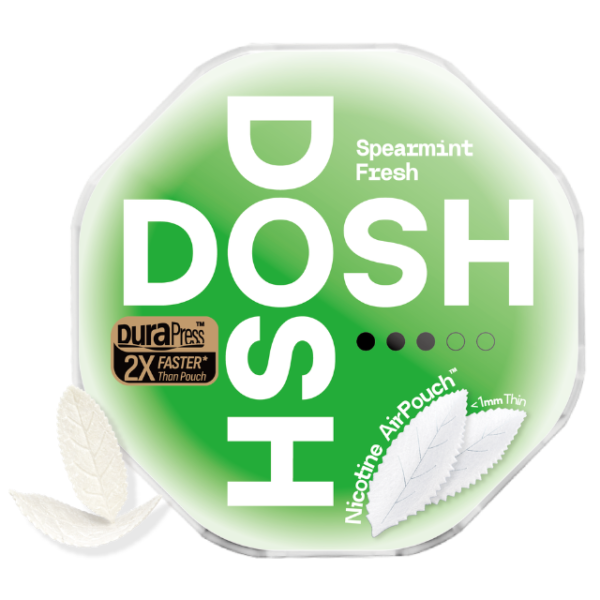 dosh spearmint nicotine pouches